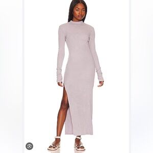 YFB Portia Midi Dress in Thistle Mineral